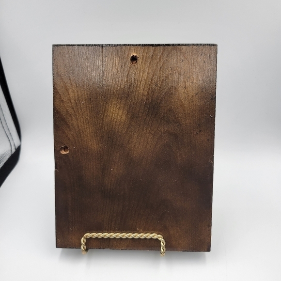 Vintage Wooden Wall Hanging with Bible Verse - Picture 3 of 5